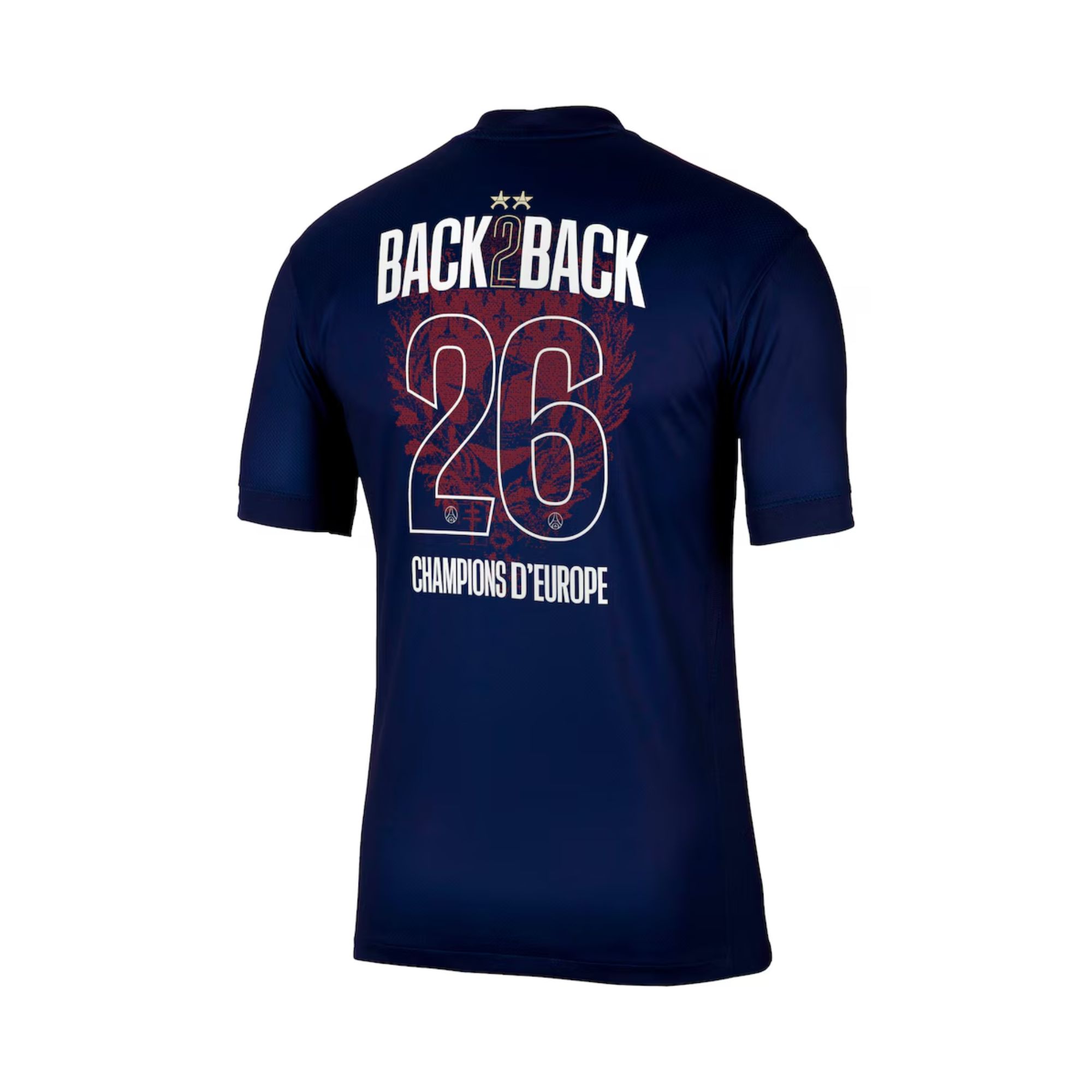 Maillot Domicile Stadium PSG Nike 25/26 - Flocage Champions of Europe - 26