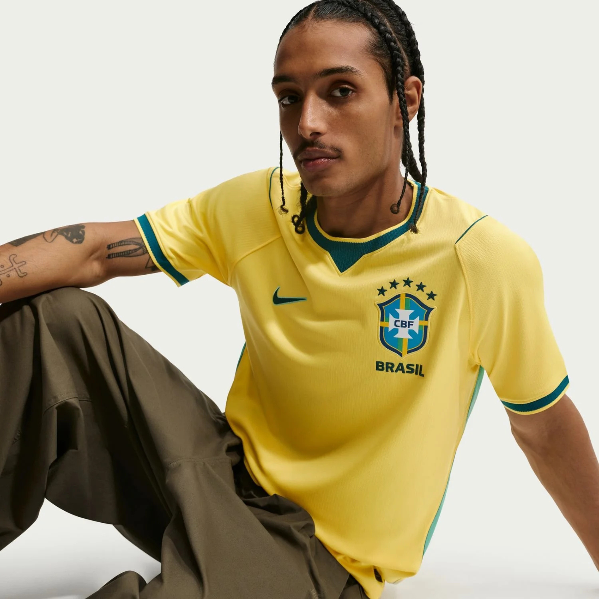 Maillot Domicile Brésil 2026 – Hommes